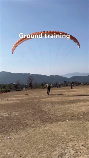 Learn basic solo paragliding training in Bir #shortvideo #trending #travel #subscribe #viralvideo