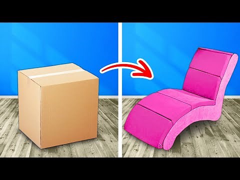 すっごいダンボールのクラフト||ボール紙をリサイクルして作るすっごいプロジェクト