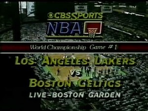 1985 NBA Finals: Lakers at Celtics, Gm 1 part 1/12
