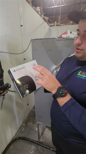How to Install an Ecobee Thermostat. #ecobee #ac #airconditioning