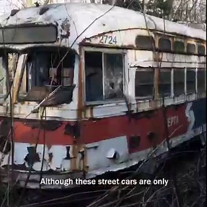 Exploring an Abandoned Streetcar Graveyard!!! | The Proper People