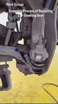 How to Replace Inner & Outer Tie Rod Ends Step-by-Step 🔧 | DIY Auto Repair #shorts #carmechanic