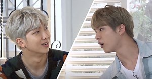 BTS's Jin Used An Incredibly Savage Method To Boost RM's Confidence