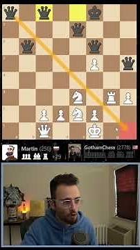 Gotham Chess vs Martin with 100 Queens | GM Brilliant Chess | #gothamchess #Martin #100 Queens
