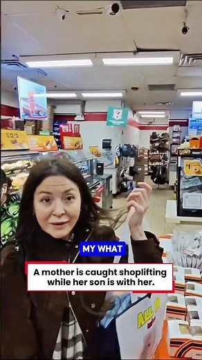 Mother Caught Shoplifting While Shopping With Son 🤯