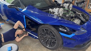 How to Seamlessly Splice a 3M Deep Blue Metallic Wrap