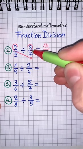 38K views · 356 reactions | Fraction Division- #maths #mathematics #study #knowledge #school #reeels #reels #reel | Understand Mathematics | Facebook