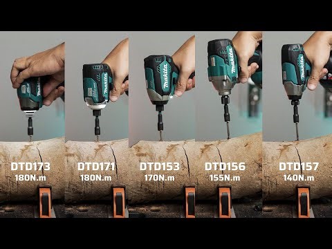 ĐỪNG NHẦM LẪN Khi Chọn Máy Bắn Vít Makita - So Sánh DTD156, DTD171, DTD173, DTD157, DTD153