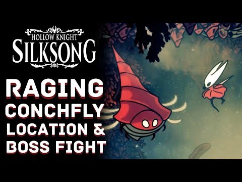 Raging Conchfly Location & boss fight in Hollow Knight Silksong
