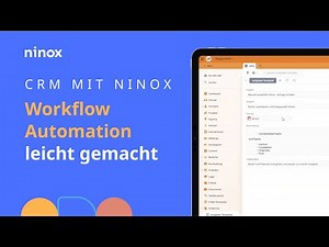 Workflow Automation: So einfach geht's | CRM mit Ninox