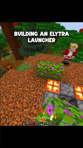 Minecraft Building An Elytra Launcher😯