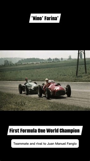 Nino Farina: F1’s first champion in 1950. A pioneer of the sport. Underrated? #motorsport #formula1