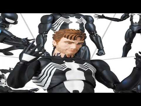 CT Mafex 147 Venom Action Figure Model Toy 1/12 High-quality Venom Spiderman Symbiotic Body Figures