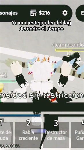 con el poder de lag detendre el tiempo jojo's #roblox
