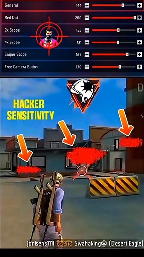 Auto Headshot Setting 😱 Best Sensitivity of free fire | Free Fire Headshot Trick