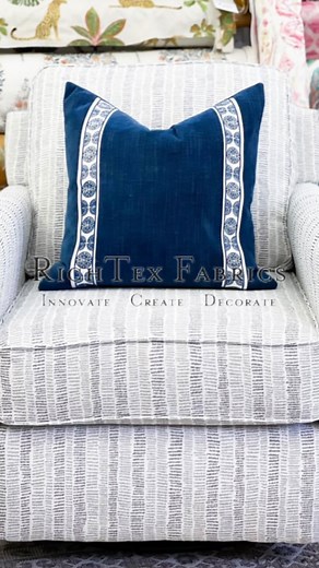 Whether it’s custom drapery, pillows, furniture, or fabric—RichTex has everything you need to elevate your home décor. Call us today and let one of our in-house designers help turn your house into a home.#richtexfabrics #shoplocal #customdrapes #homedecor #customdecor | Richtex Fabrics & Furnishings