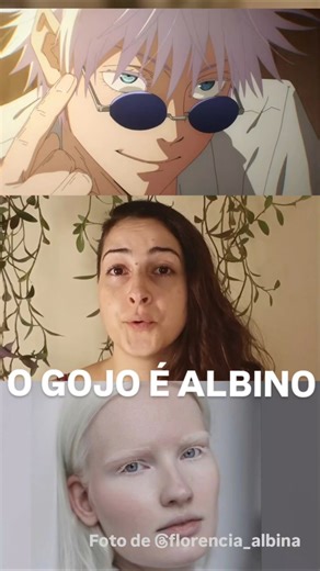 OGOJO É ALBINO | JUJUTSU KAISEN