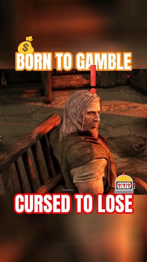 WHO put "GAMBLER" npc in my inn?😵‍💫 #skyrim #elderscrollsmemes #oblivion