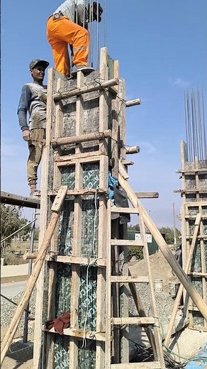 If you DON'T vibrate the concrete… this column can FAIL ⚠️ (A mistake many make)