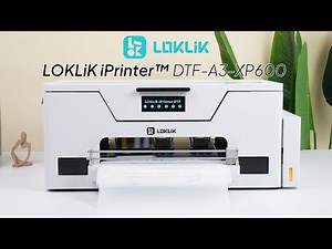 LOKLiK iPrinter™ DTF-A3-XP600 | Ink it, Create it!