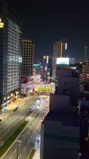 Night in BUSAN South Korea