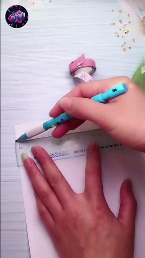 DIY Designer Cello Tape with Paper | Easy Craft Idea for Kids