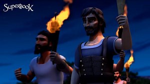 21K views · 3.9K reactions | God is fighting for us! Watch how He used Gideon and only 300 men to defeat thousands of Midianites!  Join the Superbook Club and be the first to get access to our new episodes! https://go.cbn.com/uHuu | Superbook | Facebook