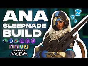 This Explosive Sleep Dart Ana Build Is Actually INSANE – Overwatch Stadium!