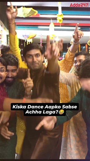 Adda247 on Instagram: "Agar aapne apni favourite faculties ka dance miss kar diya — tension not! Abhi poori celebration dekhne ke liye click karo story par diye link par ya fir humare youtube channel par jaakr dekho sidha full video. . . . . . . . diwali celebration, diwali event, diwali 2025, office celebration, festive vibes, adda247 diwali, diwali live, diwali party, diwali dance, diwali utsav adda247, diwali reels, indian festivals, office fun, desi diwali, festive mood #diwaliutsav #adda247