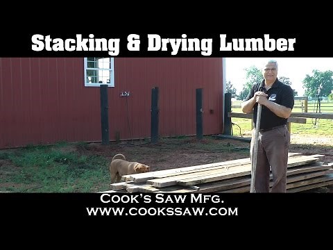 Tips on Stacking and Drying Lumber Part 1
