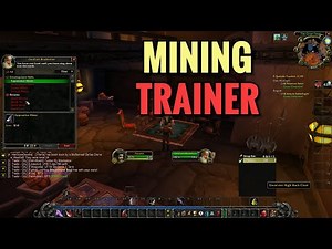 Ironforge Mining Trainer Location (WoW Classic)