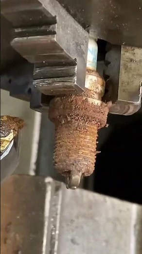 How to repair rusty motorcycle spark plug threads #incujin #usa