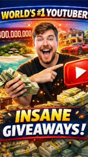 World’s Biggest YouTuber 😱 | MrBeast Has 300 Million Subscribers 🤯