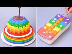 SO YUMMY RAINBOW Cake Decorating Ideas | Best Dessert Recipes 2026