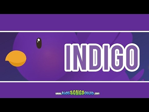 The Color Indigo Song | Kids Songs with Action And Lyrics | KidsSongsClub Nursery Rhyme