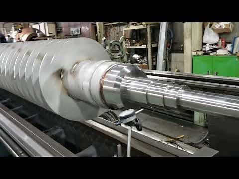 8mスクリューシャフト加工