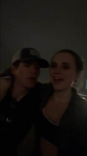 Sweet Moment Captured: Couple Shares a Kiss at Night#couplegoals #nightout #kissing