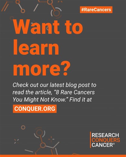 Rare cancers include a wide range of cancer types, from unusual...