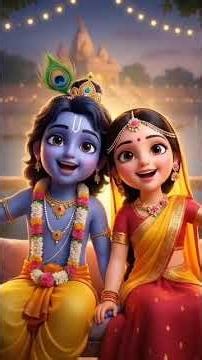 Jahan Krishna hain, wahan Radha hain. ✨ #viral #krishna #radhakrishna #radha