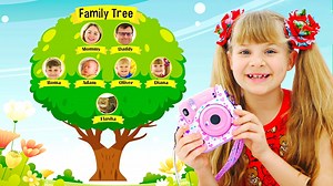 44K views · 898 reactions | Diana Creates A Family Tree Through Photos #family #fun #familytree #creative #photomaker | Kids Diana Show | Facebook