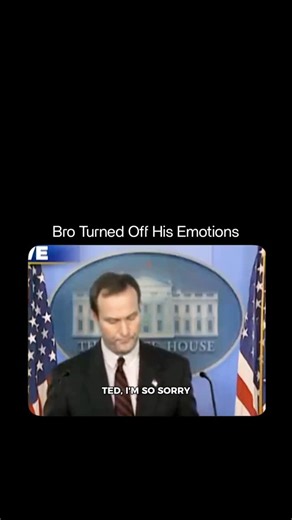 The Cloud ☁️ on Instagram: "THIS IS THE COLDEST PRESS CONFERENCE MOMENT IN HISTORY This White House Press Secretary, Theodore Barrett from The Onion (Parody), represents the absolute peak of “The Mission Comes First.” It is disturbing, it is dark, but it is also a fascinating look at the concept of ultimate self-control. He refuses to be a victim in public. He refuses to let his personal pain interfere with his professional obligation. It’s the most extreme example of “locking in” you will ever