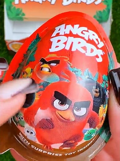 Angry Birds Surprise Eggs Satisfying ASMR Unboxing! #surpriseeggs #unboxing #angrybirds #toys