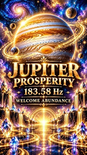 Why you should listen to Jupiter 183.58 Hz daily #manifestation #money #abundance