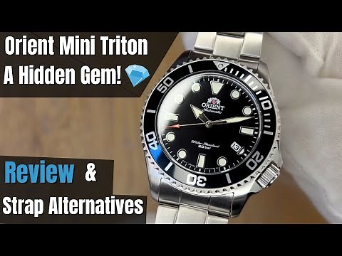 ORIENT Hidden GEM! Orient Mini Triton Review ( RA-AC0K01B )