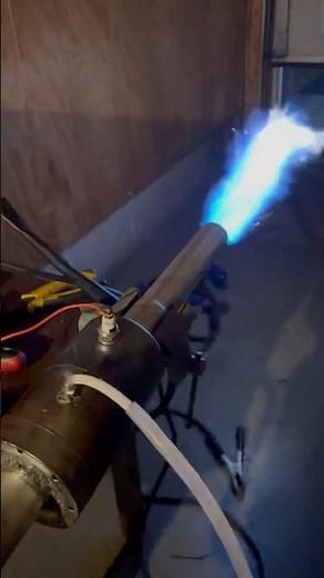 Homemade jet engine #real #engine #fypage