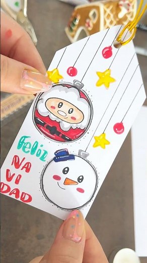 Make your own gift cards! 🎁 #Christmas #crafts #cards