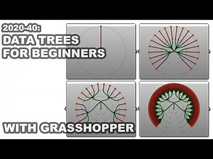 2020-40 LTH Tutorials: Data Trees for Beginners (Rhino + Grasshopper)