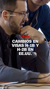 14K views · 72 reactions | El Servicio de Inmigración y Ciudadanía de Estados Unidos (USCIS por sus siglas en inglés) implementará los cambios anunciados para las #visas de trabajo H-1B y H-2B desde el 17 de enero. El objetivo, según la agencia, es proporcionar mayores beneficios para empleadores y trabajadores. | CNN en Español | Facebook