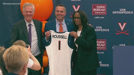 Aaron Roussell named new head coach of UVA women's basketball