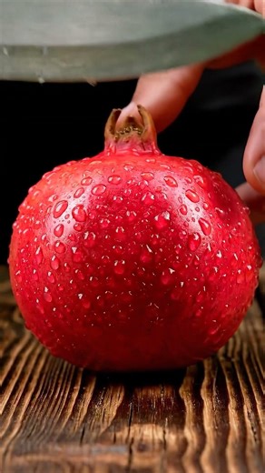 Ruby red pomegranate😋😋 #yummy #yum #nature #fruit